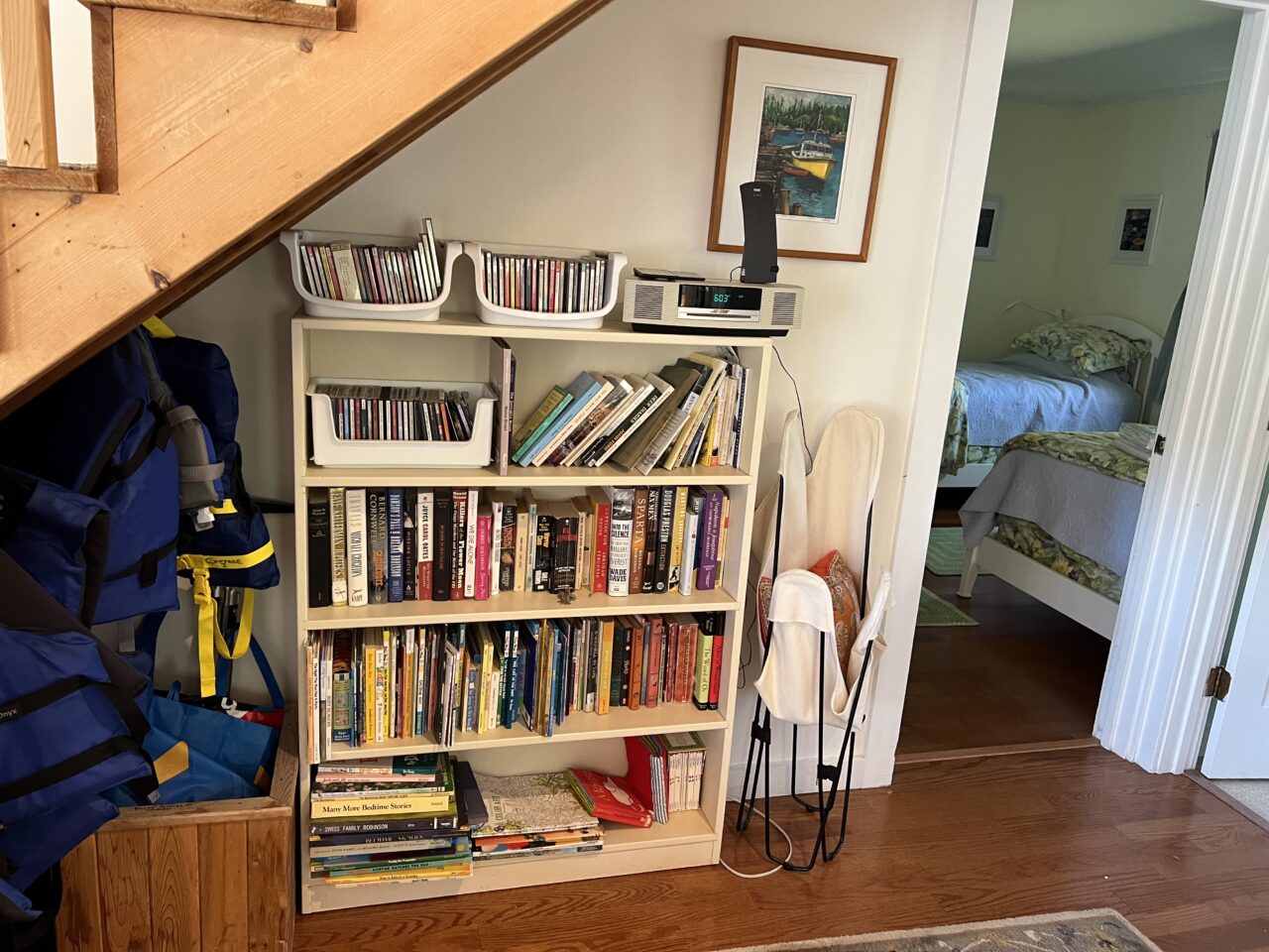 Books, Puzzles, Life Jackets