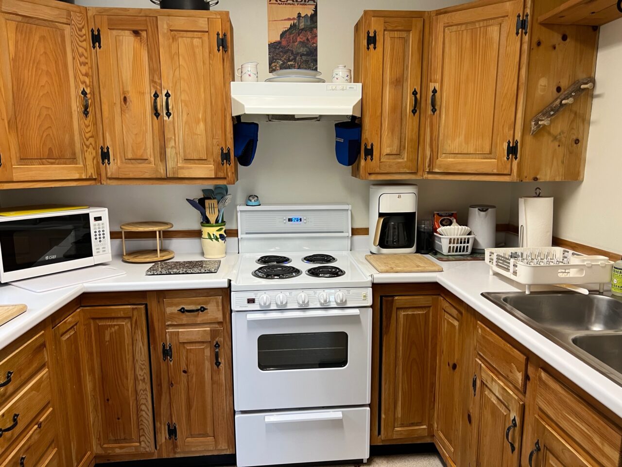 first floor bath:laundry and kitchen 2